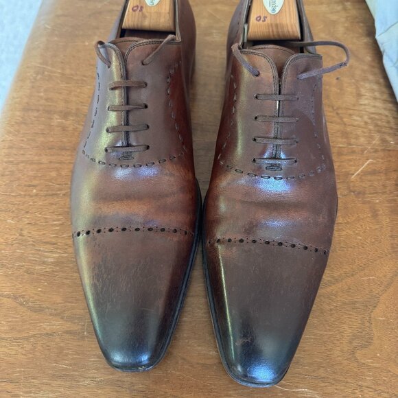 Magnanni Leather Loafers in Concac SZ 11M